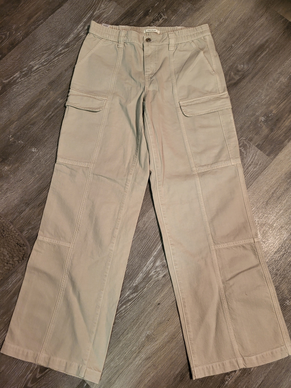 PacSun Women's Wide Leg Cargo Jeans Sizw Large